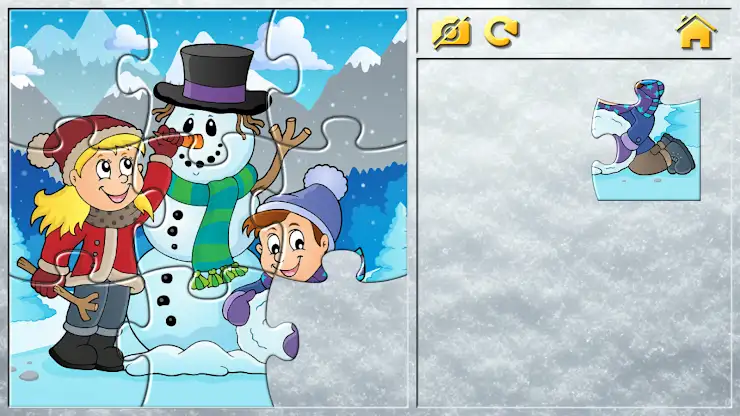 Christmas Puzzles for Kids screenshot 2