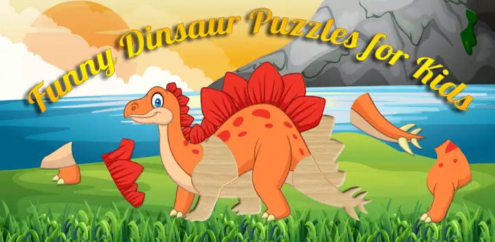 Dino Puzzle — Android game banner
