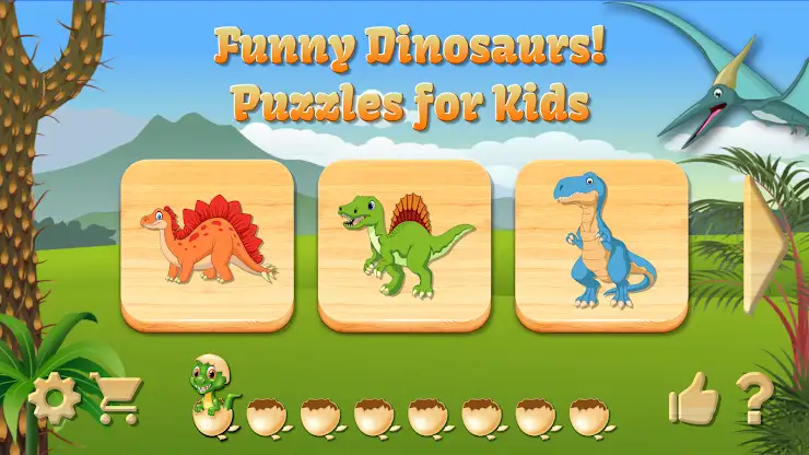 Dino Puzzle screenshot 1