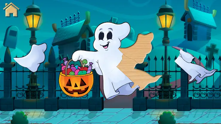 Halloween Puzzles for Kids screenshot 3