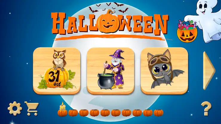 Halloween Puzzles for Kids screenshot 8