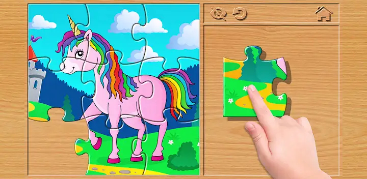 Jigsaw Puzzles for Kids 3-7 — Android game banner