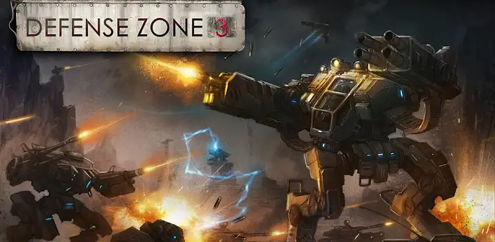 Defense Zone 3 HD: Tactical TD — Android game banner