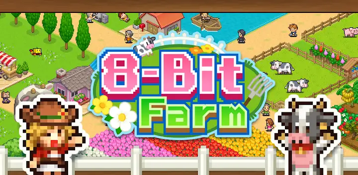 8-Bit Farm — Android game banner