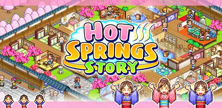 Hot Springs Story — Android game banner
