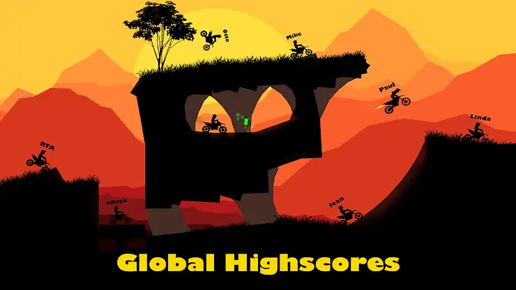Sunset Bike Racer - Motocross screenshot 2