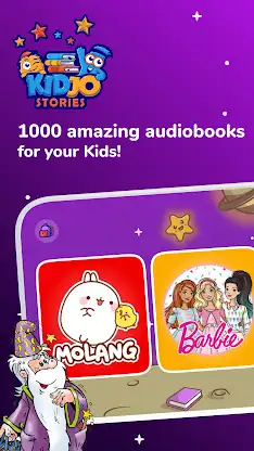 Kidjo Stories: Kids Audiobooks screenshot 1