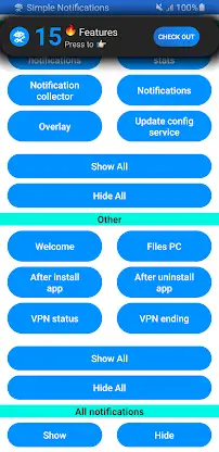 Simple Notifications screenshot 2