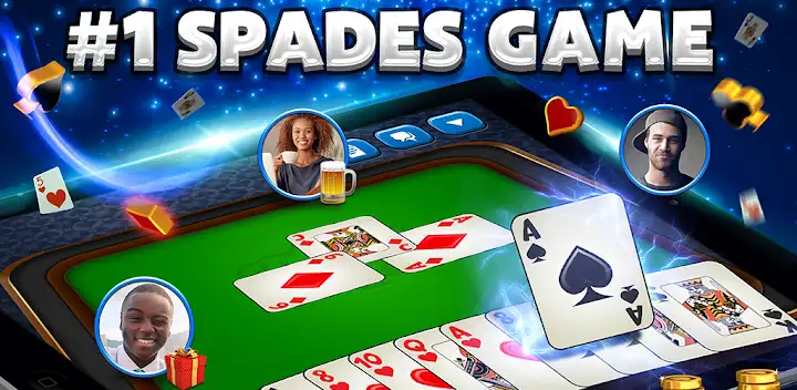 Spades Plus - Card Game — Android game banner
