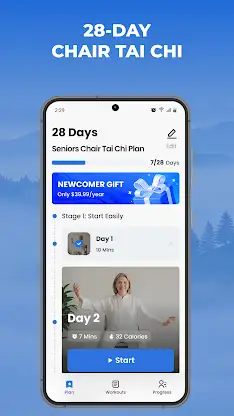 Chair Tai Chi for Seniors screenshot 5