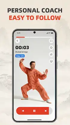 Qi Gong Workout with Tai Chi screenshot 4
