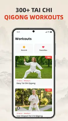 Qi Gong Workout with Tai Chi screenshot 7