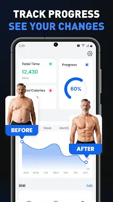 Chair Workout for Men-EasyFIT screenshot 8