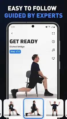 Chair Workout for Men-EasyFIT screenshot 7