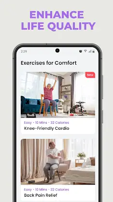 Chair Yoga for Seniors-EasyFIT screenshot 6
