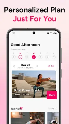 Workout for Women: Fit & Sweat screenshot 5