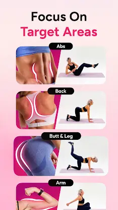 Workout for Women: Fit & Sweat screenshot 3