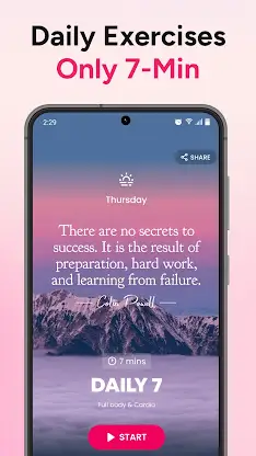 Workout for Women: Fit & Sweat screenshot 4
