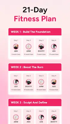 Workout for Women: Fit & Sweat screenshot 2