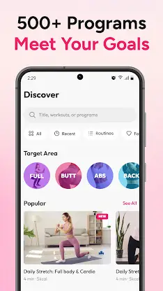 Workout for Women: Fit & Sweat screenshot 7