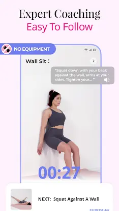 Wall Pilates Workout: WallFIT screenshot 4