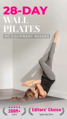 Wall Pilates Workout: WallFIT screenshot 1