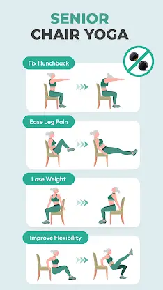 Workout for Seniors: SeniorFit screenshot 2