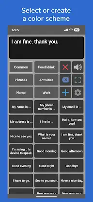 Speech Assistant AAC screenshot 5