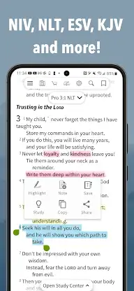 NLT Bible App by Olive Tree screenshot 1