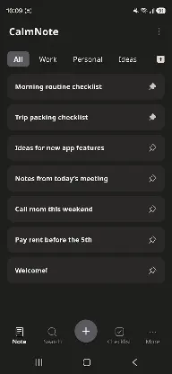 CalmNote: Simple Notes screenshot 5