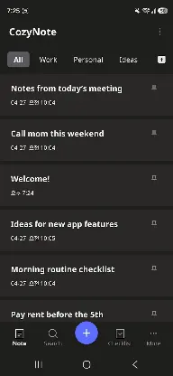 CozyNote: Minimal Notes screenshot 5