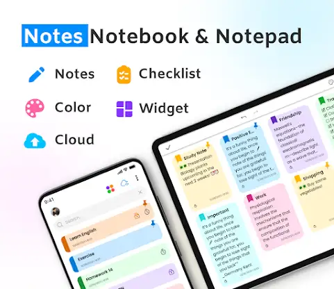 Simple Note: Notebook, Notepad screenshot 1