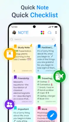 Simple Note: Notebook, Notepad screenshot 2