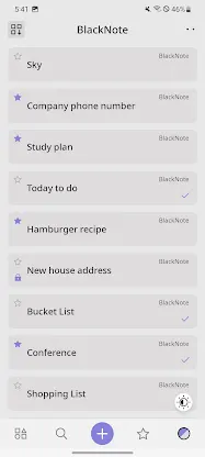 BlackNote: Dark Notes, Notepad screenshot 6