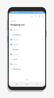 BlueNote - Notepad, Notes screenshot 2