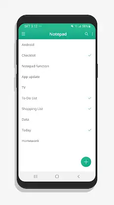 Notepad - Notes, Checklist screenshot 1