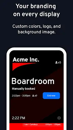 Dash - Meeting Room Display screenshot 7