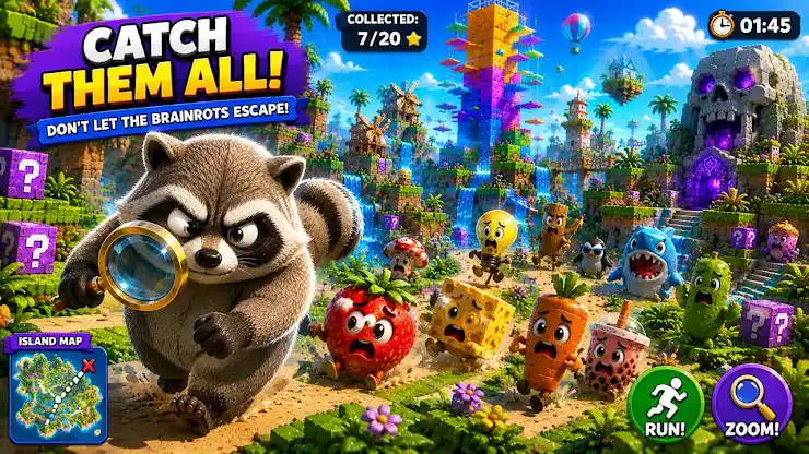 Jimothy Raccoon: Mini Games screenshot 3