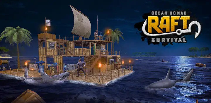 Raft® Survival - Ocean Nomad — Android game banner