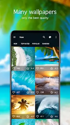 ⁦Ocean Wallpapers 4K⁩ screenshot 2