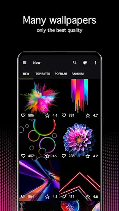 OLED wallpapers 4K screenshot 2