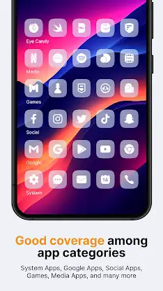 Ares Arctic: Glass iOS26 Icons screenshot 4