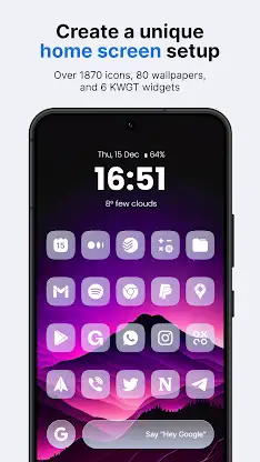 Ares Arctic: Glass iOS26 Icons screenshot 1