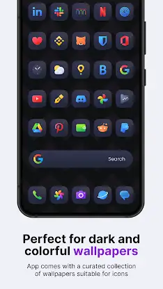 Ares Dark Icon Pack screenshot 2