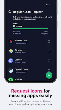 Ares Dark Icon Pack screenshot 5