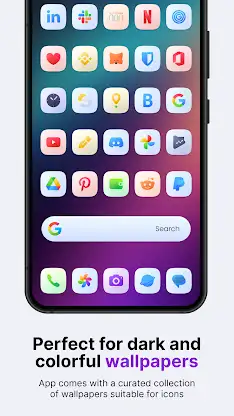 Ares Light: Pastel Icon Pack screenshot 2