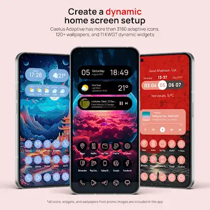 Caelus Adaptive Material Icons screenshot 1