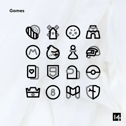 Aline Black: linear icon pack screenshot 7
