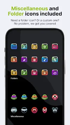 AlineT: bold linear icon pack screenshot 5