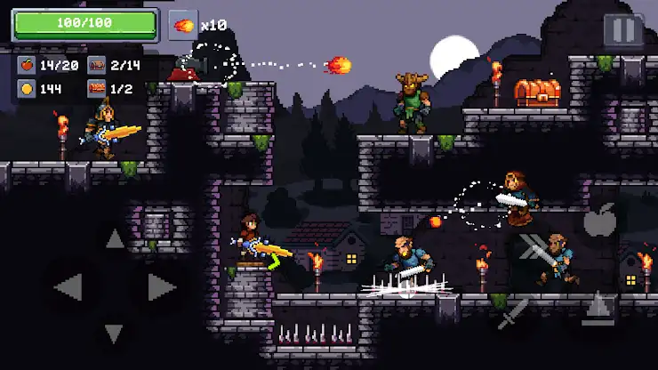 Apple Knight 2 - Platformer screenshot 4